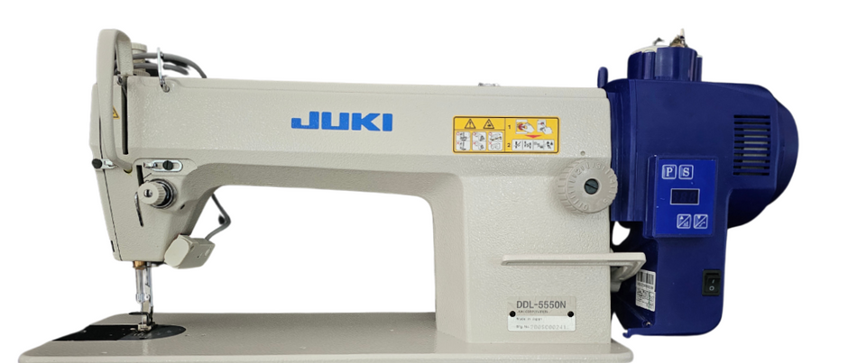 ماكينة الخياطة JUKI DDL-5550N/DD ذات الإبرة الواحدة (صنع في اليابان) - محرك الدفع المباشر من Global Star