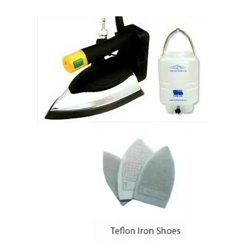 Samjin ST-560B+SM560 Gravity Steam Bottle Iron With Teflon Shoe