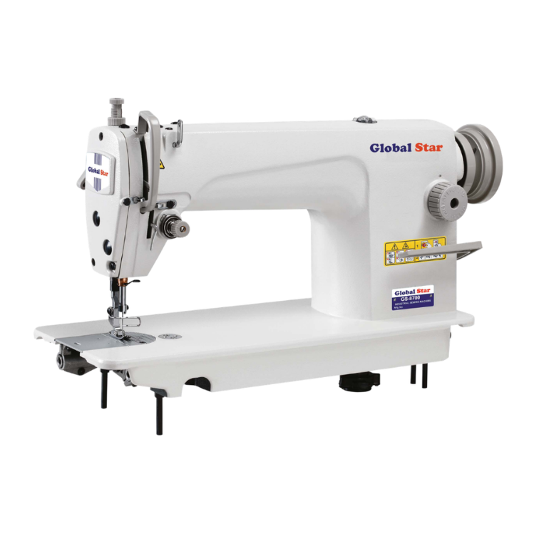 GlobalStar GS-8700  1 Needle Lockstitch (Basic), Complete set with Servo motor  550W