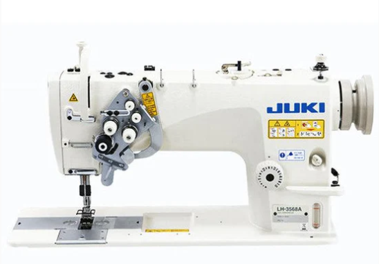 Juki LH-3568ASF 2 Needle Semi Dry Head Lockstitch, With Organized Split Needle Bar, Medium Weight, 6.4mm Gauge