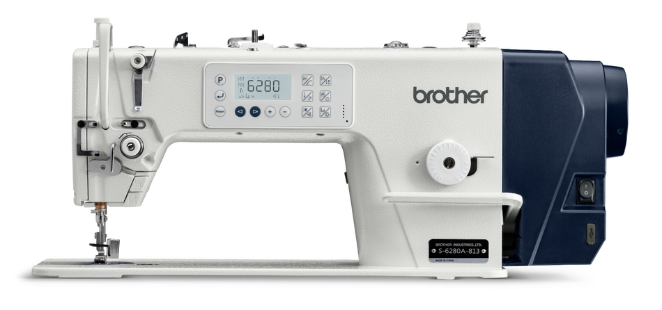 Brother S-6280A-813 1 Needle D/Drive Lockstitch, With Auto Thread Trimmer & Auto Foot Lifter