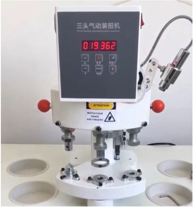 Gemsy SG-Q3-B Three In One Button Snap Attaching Machine