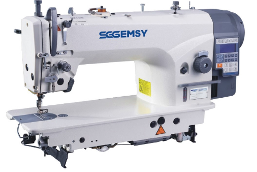 Gemsy SG9310E4 Single Needle D/Drive Needle Feed Lockstitch With Trimmer, Auto Foot Lift And Closed Oil Tank