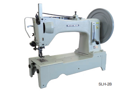 Seiko SLH-2B-FH-1 Single needle, Long arm, Extra heavy duty, Large oscillating shuttle hook, Upper and lower feed, Reverse stitch, Lockstitch machines