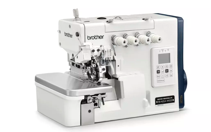 Brother FB-N21A-W020P Overlock Machine | 2 Needle 4 Thread Direct Drive with Table & Stand