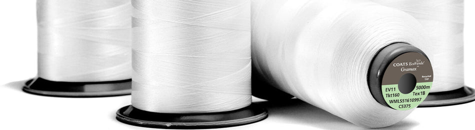 Coats® EcoVerde™ Gramax™ Recycled polyester continuous filament textured thread