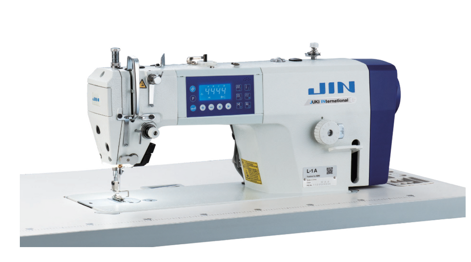 Jin L1A 1 Needle D/ Drive Lockstitch With Auto Thread Trimmer, Speaker Assist &amp; Usb